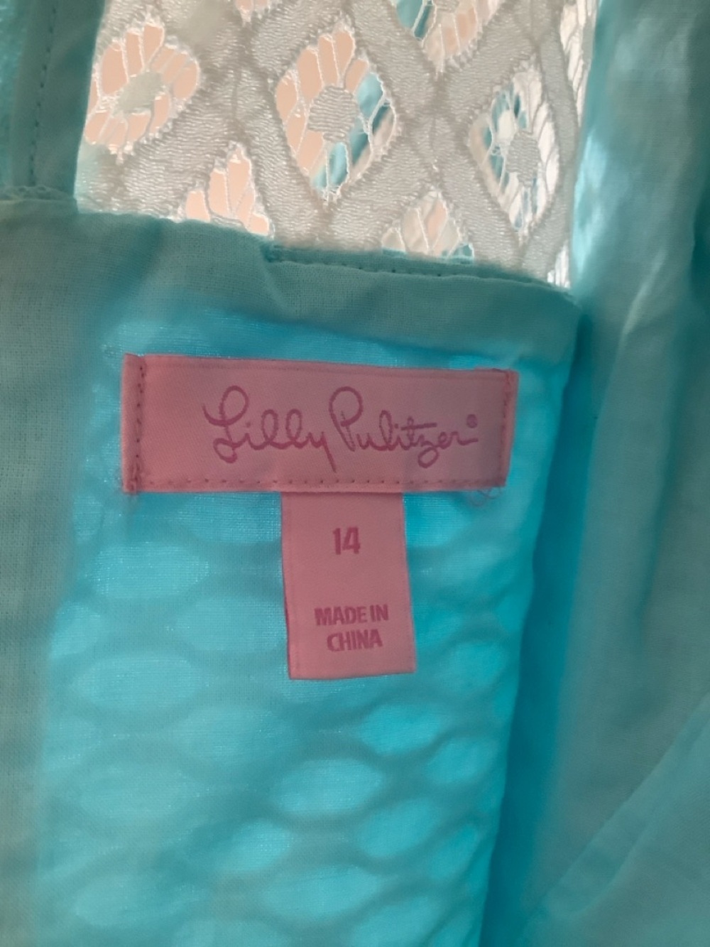 Lilly Pulitzer Vandalia Mini Shift Dress Size 14 - Picture 8 of 10